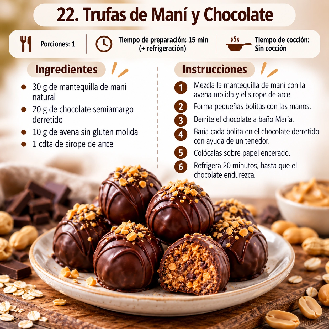 Muestra 8 de las recetas bajas en FODMAP