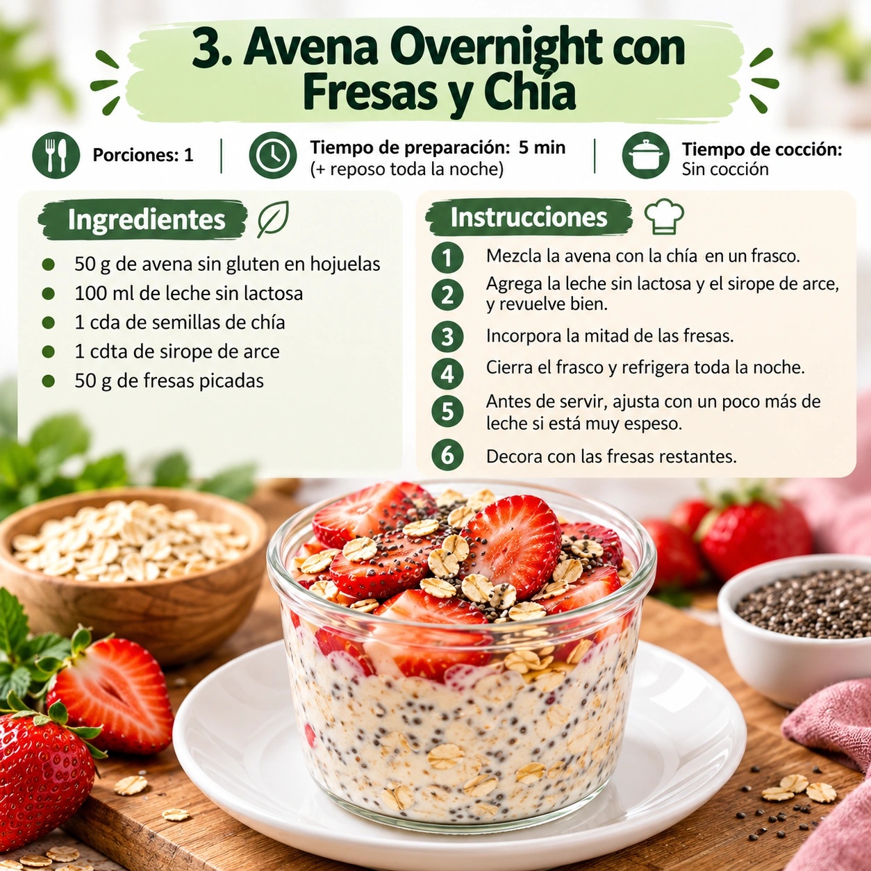 Muestra 10 de las recetas bajas en FODMAP