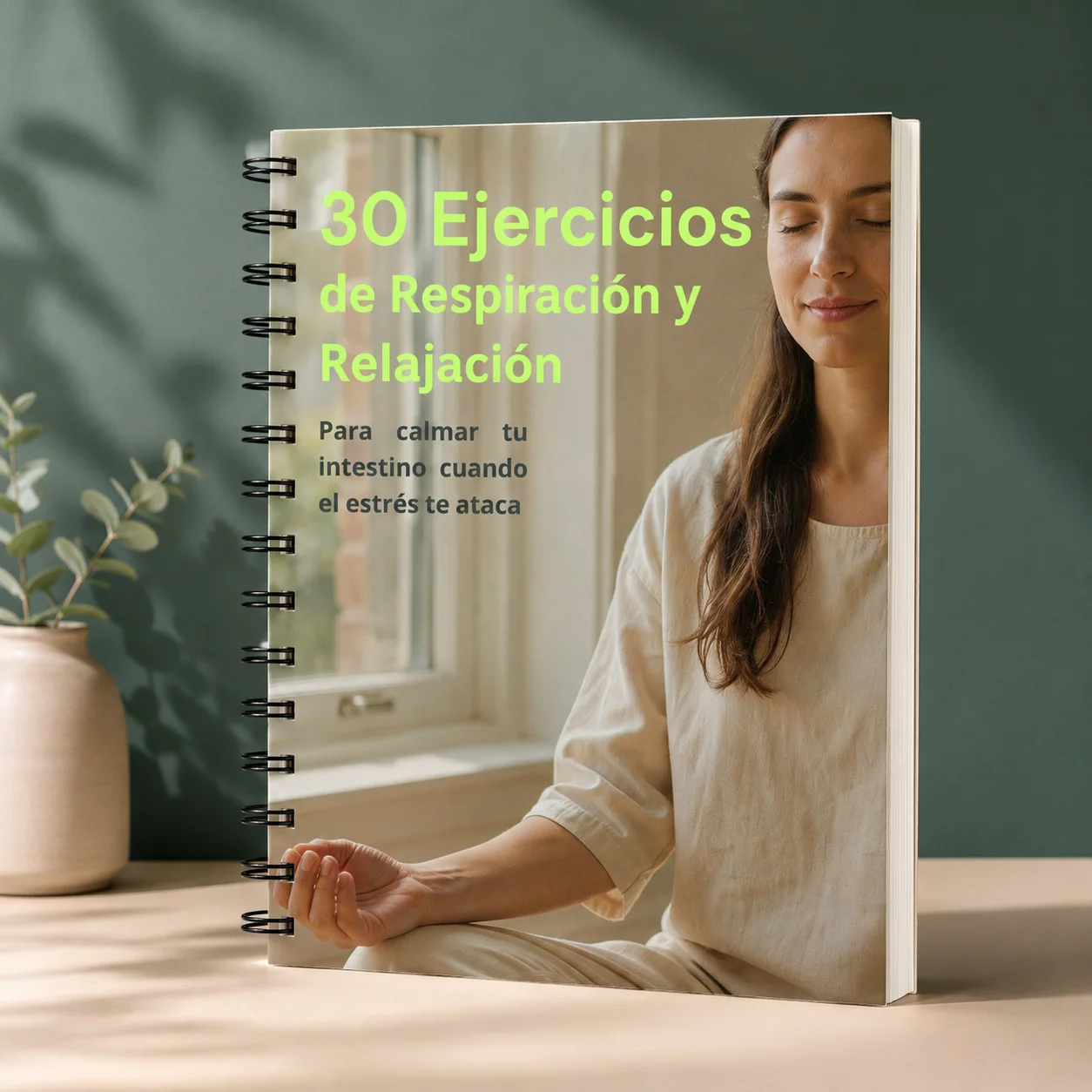 Portada del ebook 30 ejercicios de respiración y relajación